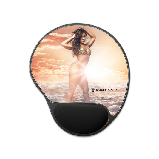 Bailey Fox Summer Mouse Pad With Wrist Rest