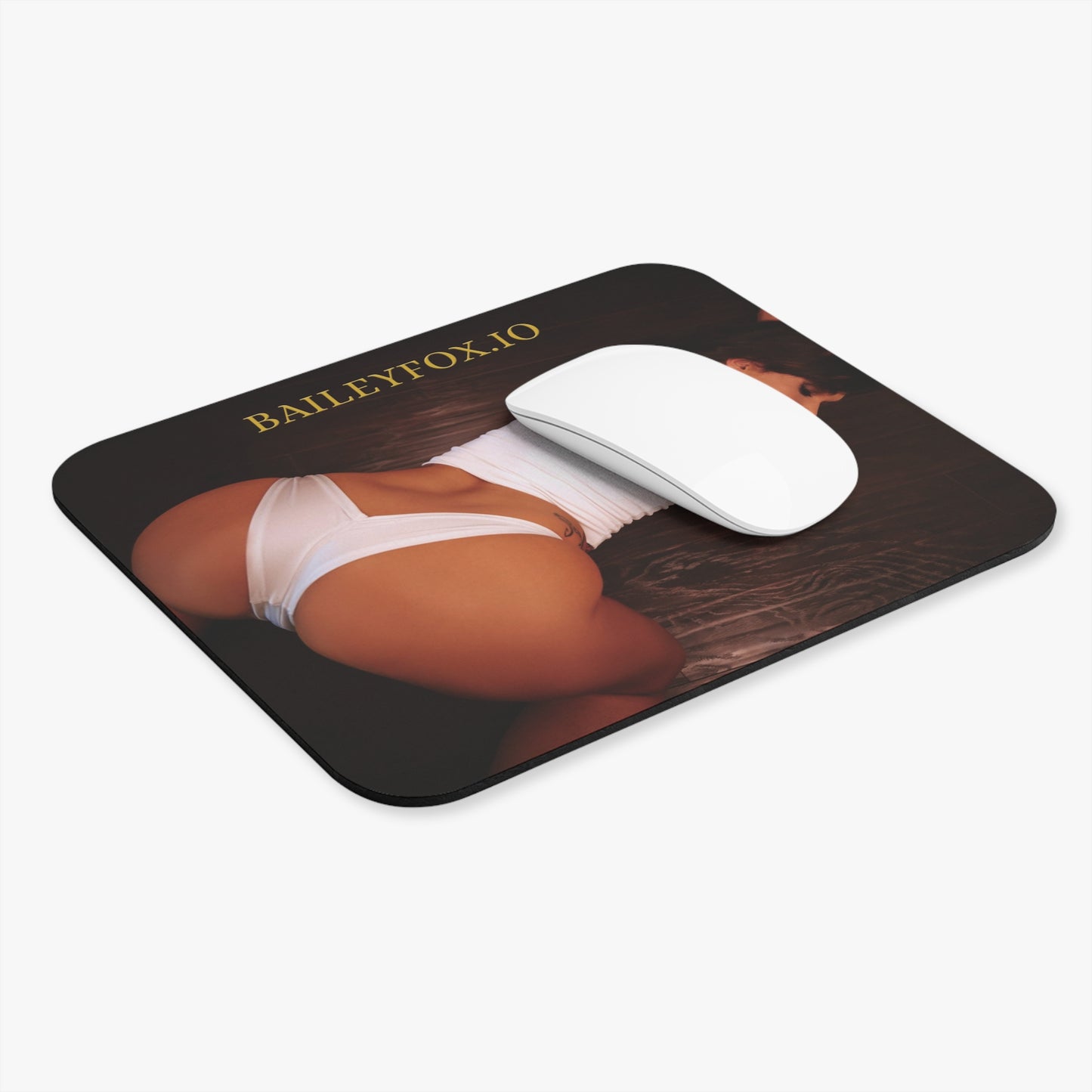 Bailey Fox Butt Mouse Pad (Rectangle)